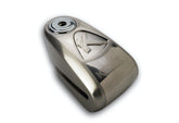 Kovix Alarmed Disc Lock Model Number KAS15 10mm Pin Size - Brushed Metal